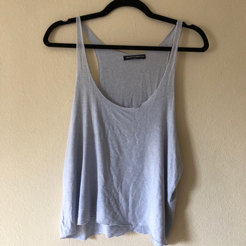 Brandy Melville Light Blue Tank